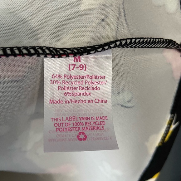 No boundaries black floral dress size 7-9 - Picture 6 of 11